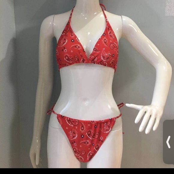 Red and blue Swimsuits😻😻😻 - Picture 2 of 2